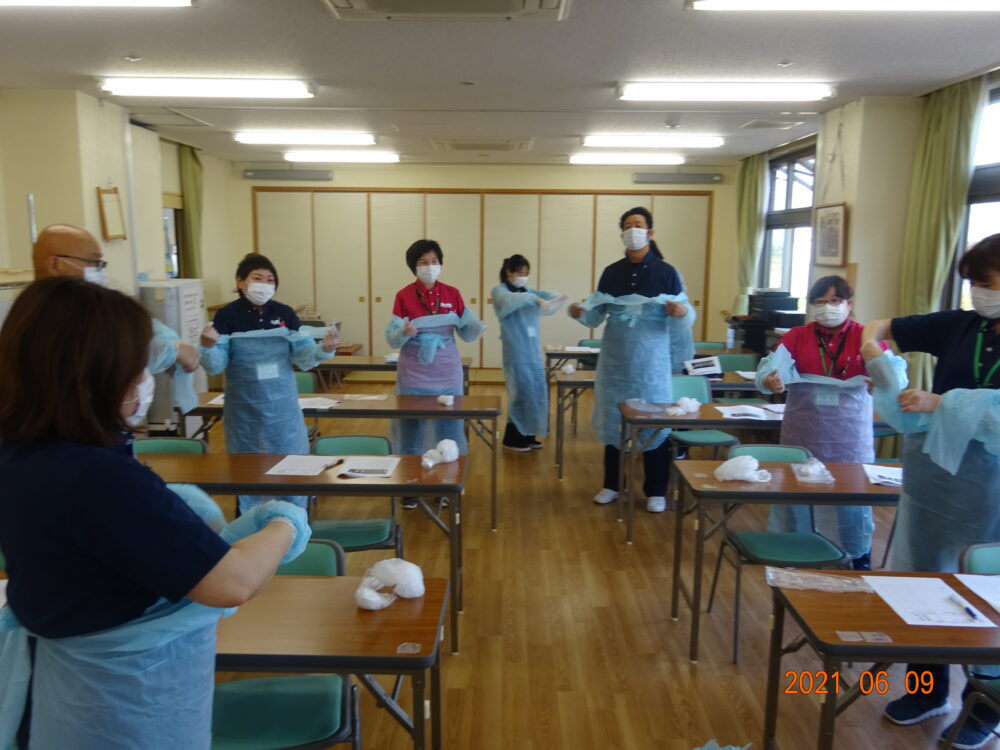 ２０２１年度　内部研修会①（碧南市養護老人ホーム）